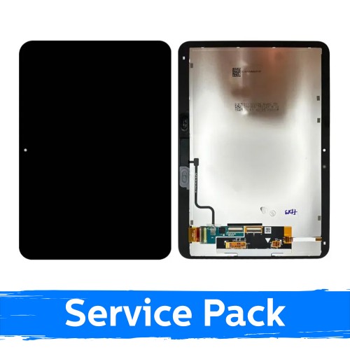 LCD displejs, saderīgs ar Samsung X356 Tab Active5 Pro, melns (Service Pack)