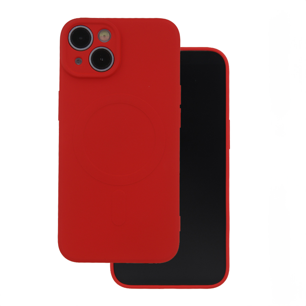 Simple Color Mag maciņš iPhone 17 Pro 6,3" / iPhone 18 Pro 6,3", sarkans