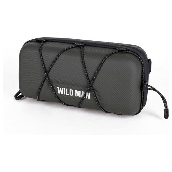 WILDMAN ceļojumu soma velosipēda stūrei ar rāvējslēdzēju, 2L, GD8, zaļa