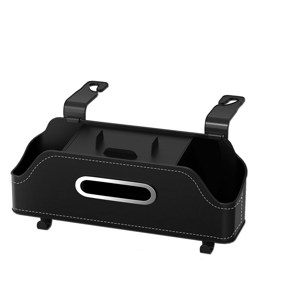 Auto organizators priekšējiem sēdekļiem ar nodalījumiem SN-517, melns