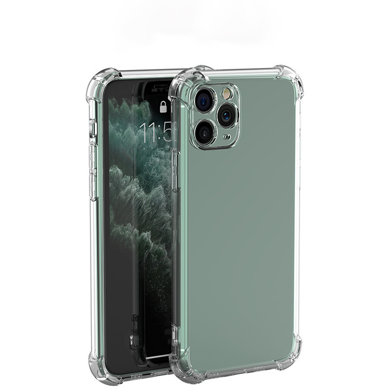 Triecienizturīgs 1,5 mm maciņš iPhone 17 Pro 6,3″ / iPhone 18 Pro 6,3″, caurspīdīgs, ar lielu atveri
