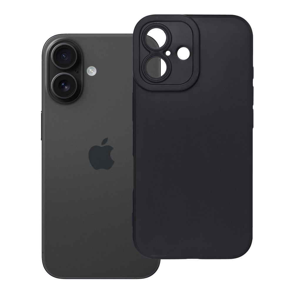Maciņš iPhone 16 Matt 2.0 melns