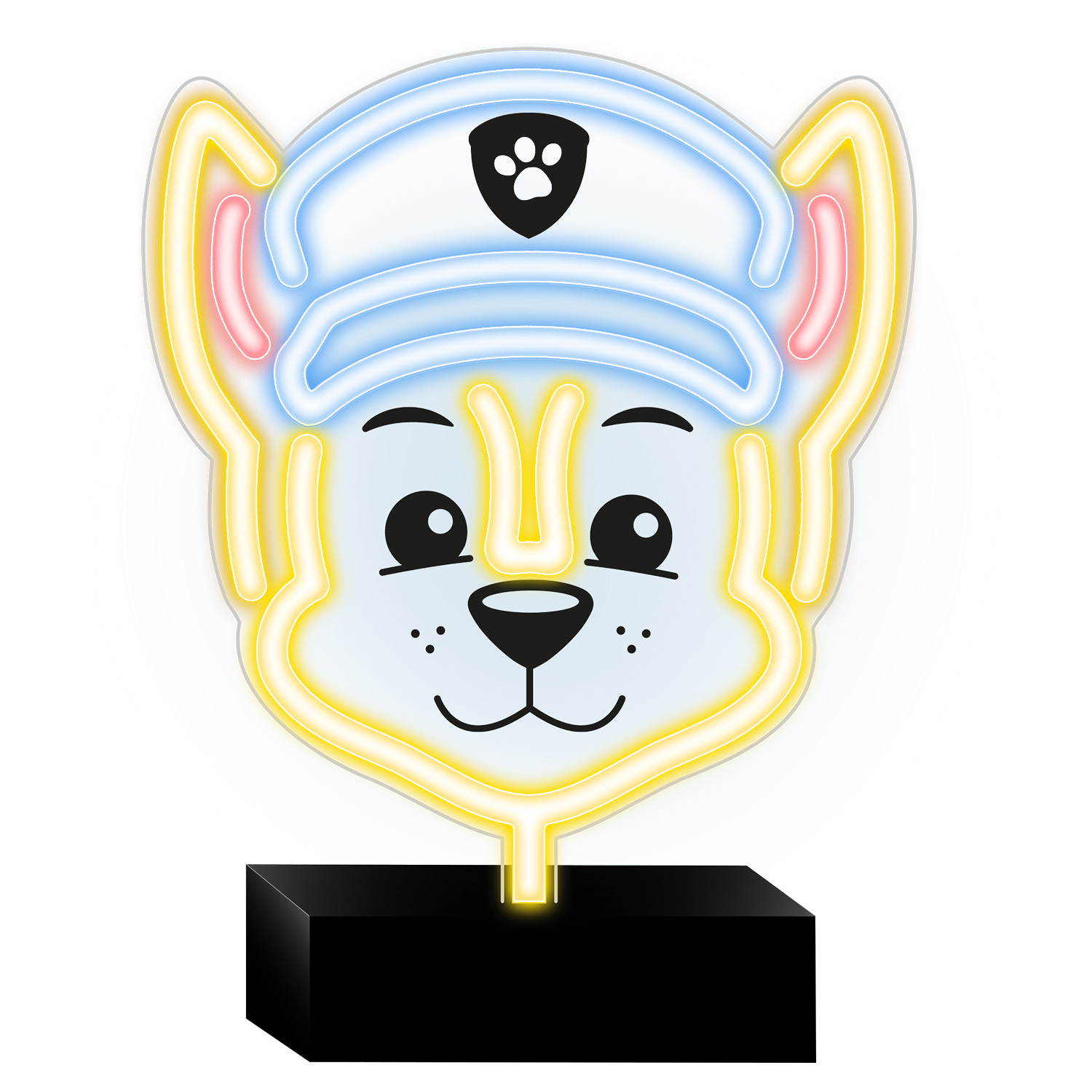 Неоновый LED-светильник на подставке Paw Patrol - Chase OW-120346