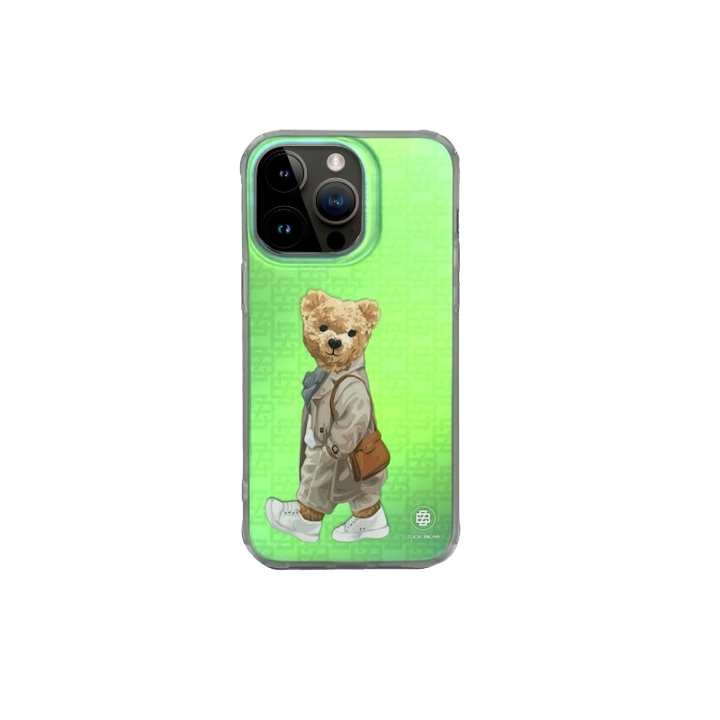 Maciņš Zuck Bear French Riviera Chic paredzēts iPhone 15 Pro Max Monaco Glitz TTT