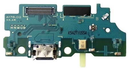 Flex Samsung A176 A17 5G for plugin, microphone, headphone connector original (service pack)