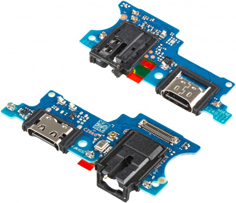 Шлейф Samsung A075 A07 разъема, микрофона, разъема наушников оригинал (service pack)