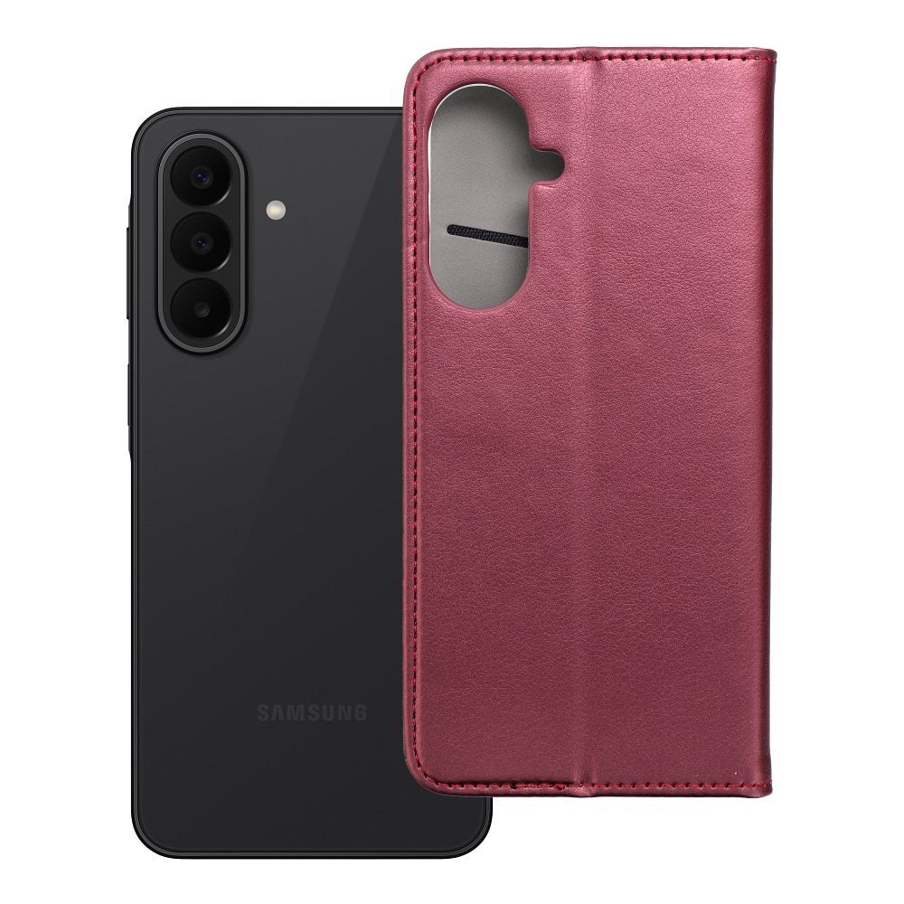 Atlokāmais maciņš Samsung A27 Smart Magneto, bordo