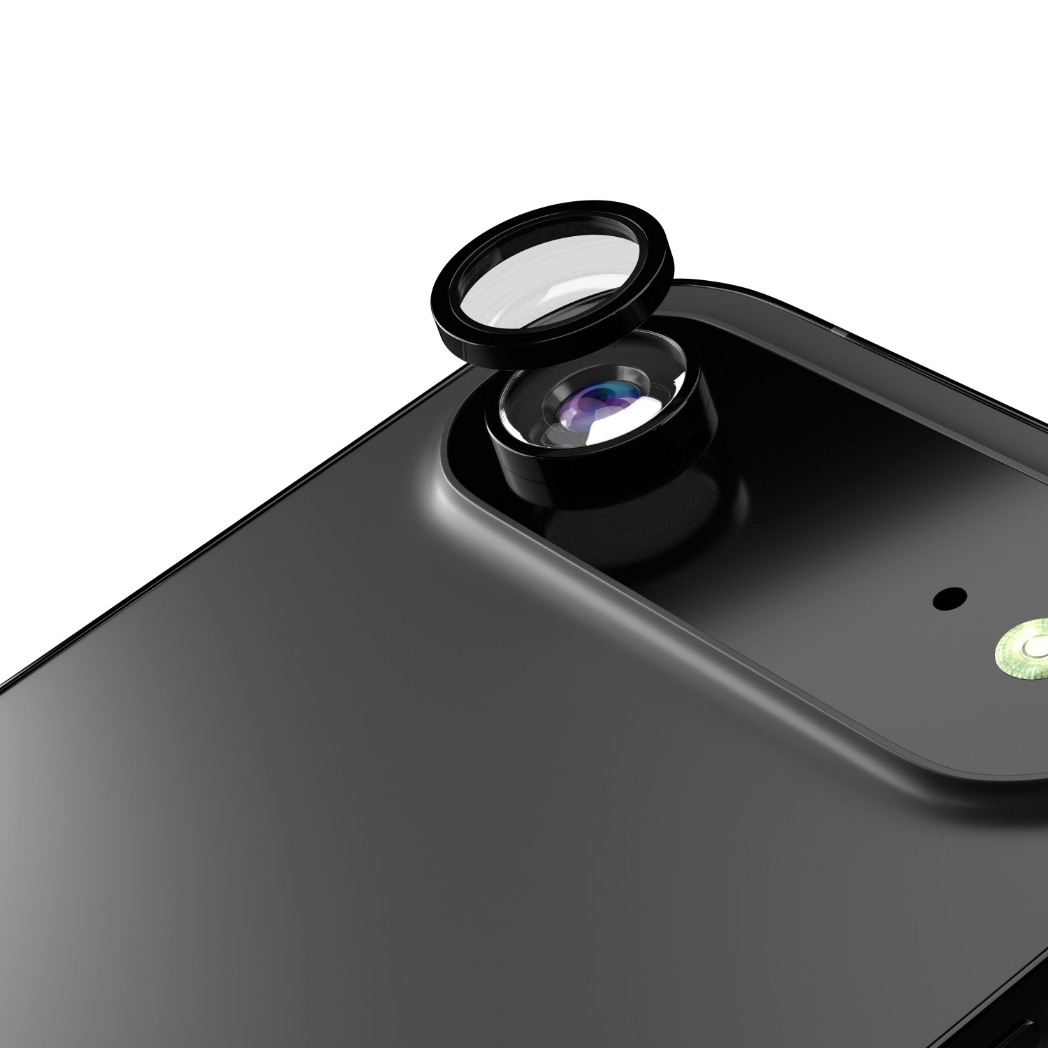 Etteri aizsargstikls kamerai iPhone 17 Air melns