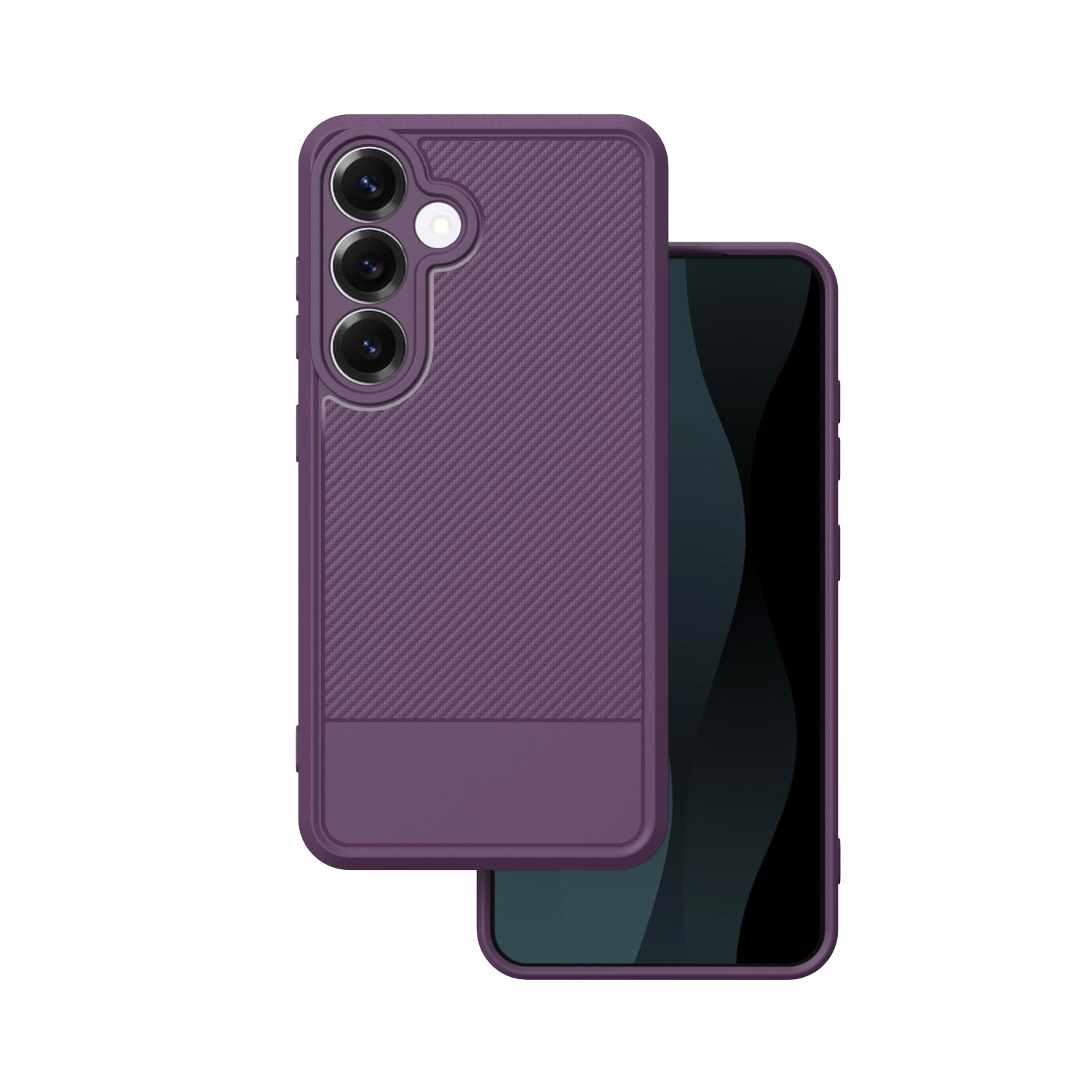 Simple Carbon maciņš Samsung Galaxy S26 Ultra violets