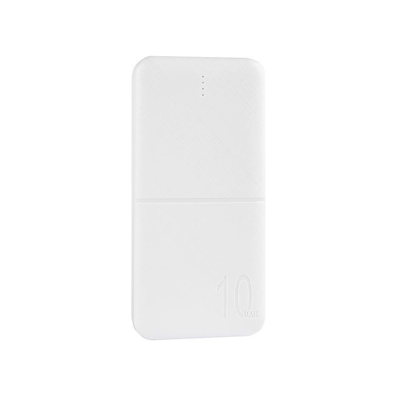 Внешний аккумулятор MX COCO 10 000mAh 2xUSB, 10W Li-Po, белый + кабель microUSB
