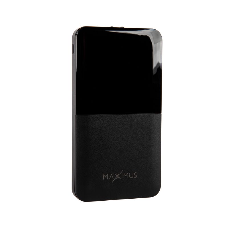 Внешний аккумулятор MX ROTH 10 000 mAh, 2xUSB, 10W Li-Po, черный, + кабель microUSB