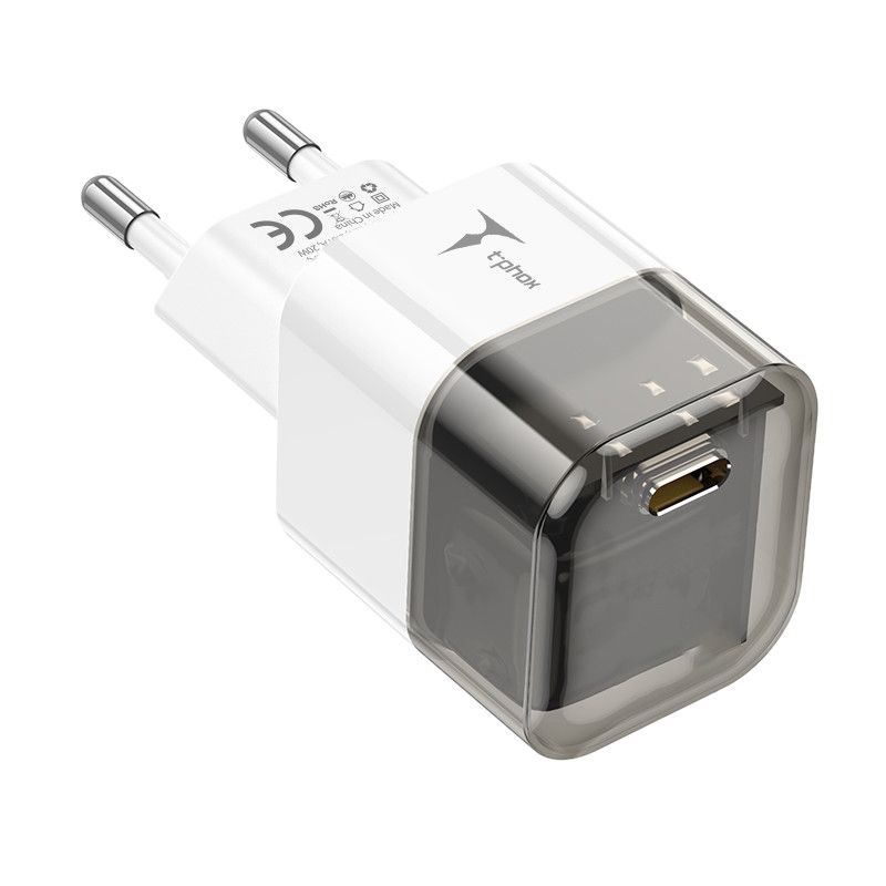 T-PHOX SIENAS LĀDĒTĀJS T-PP10 20W USB-C MELNS