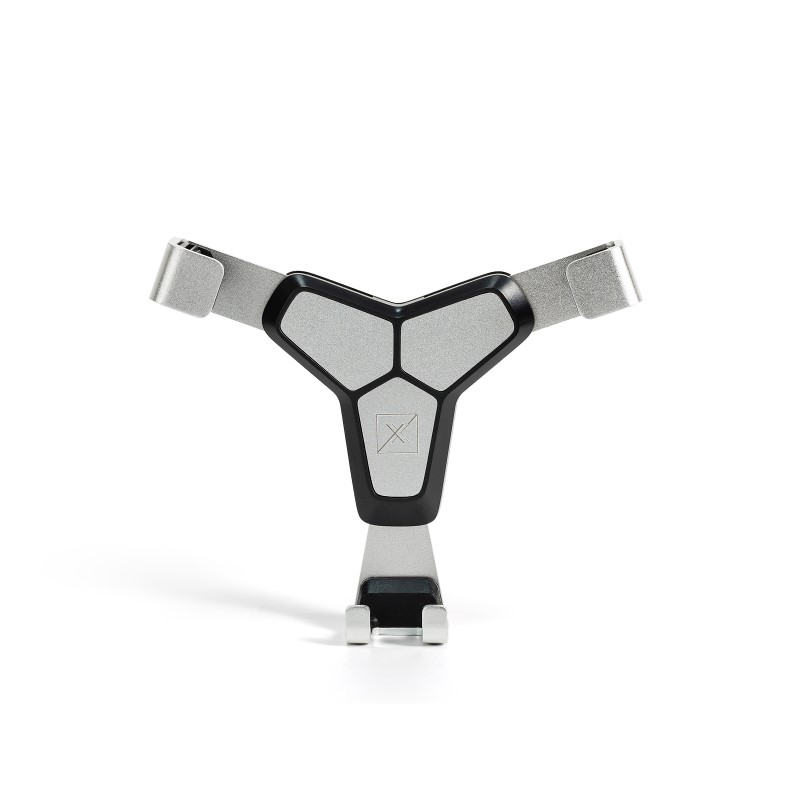 MAXXIMUS IRON auto turētājs melns/sudraba, gravitācijas / ventilācijas režģim