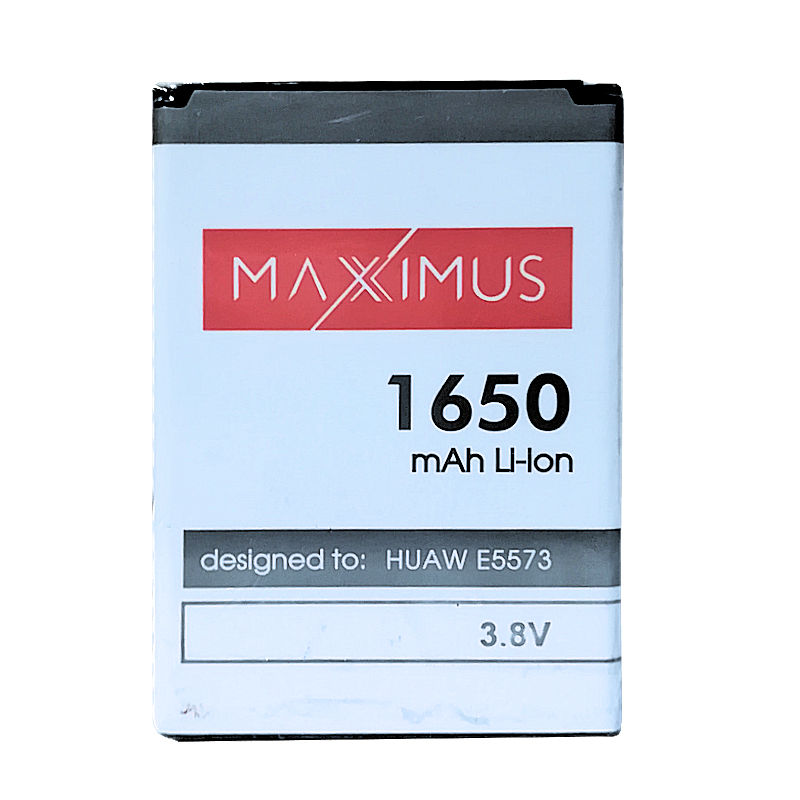 Baterija MAXXIMUS HUAWEI E5573 LTE 4G 1650mAh modemam HB434666RBC