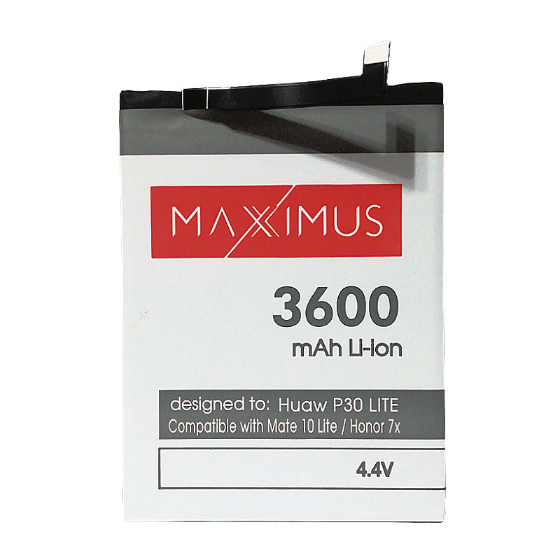 Baterija MAXXIMUS HUAWEI P30 LITE 3600 mAh Li-Ion, HB356687ECW
