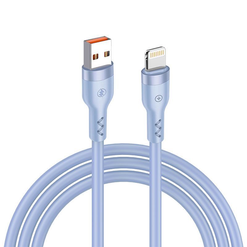 T-PHOX KABELIS BOLD USB/LIGHTNING 3A DEBESZILS