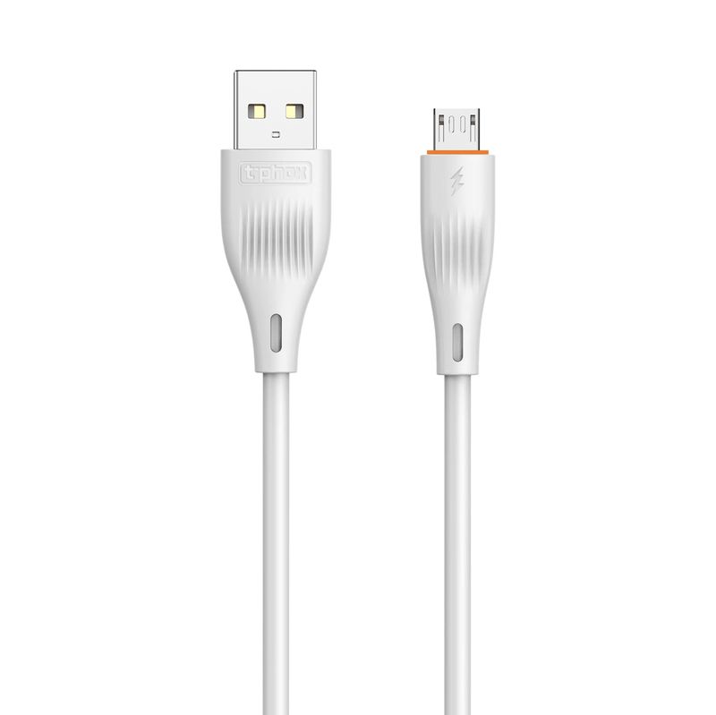 T-PHOX KABELIS X-LITE MICRO USB BALTS 1M 3A