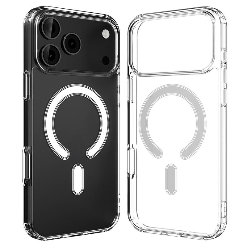 Mercury Jell Hard iPhone 17 Pro Max / 18 Pro Max MagSafe, caurspīdīgs