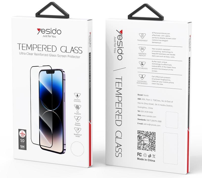Yesido 5D stikls iPhone 15 Pro TG01