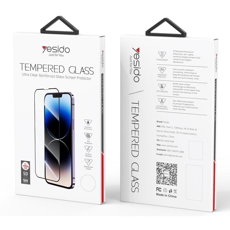 Yesido 5D stikls Xiaomi Redmi 14C TG01