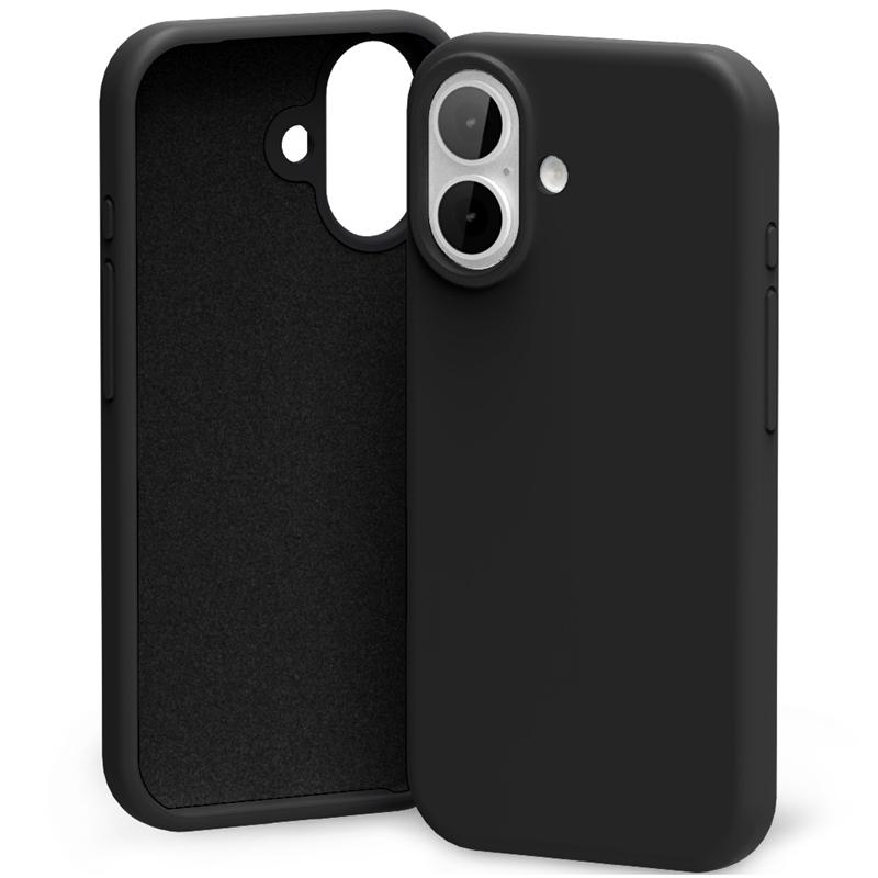 Mercury Silicone maciņš iPhone 17, melns