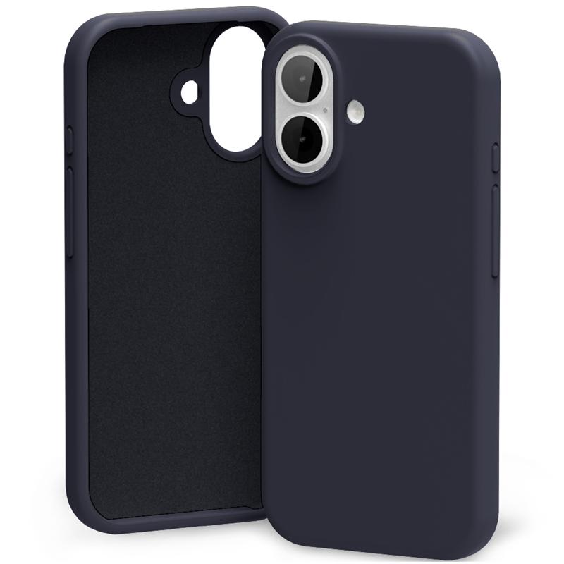 Mercury Silicone maciņš iPhone 17, tumši zils
