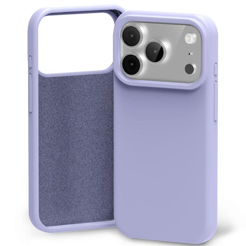 Mercury Silicone maciņš iPhone 17 Pro / 18 Pro, lavandas pelēks