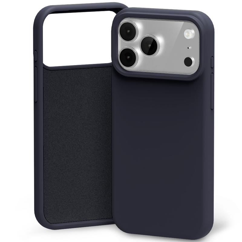 Mercury Silicone maciņš iPhone 17 Pro Max / 18 Pro Max, tumši zils