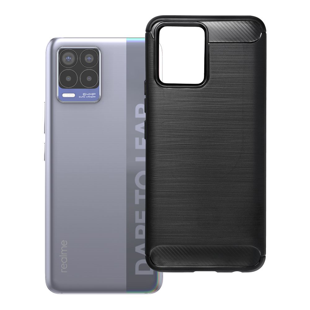 Case for Realme 8 Carbon 2.0 black