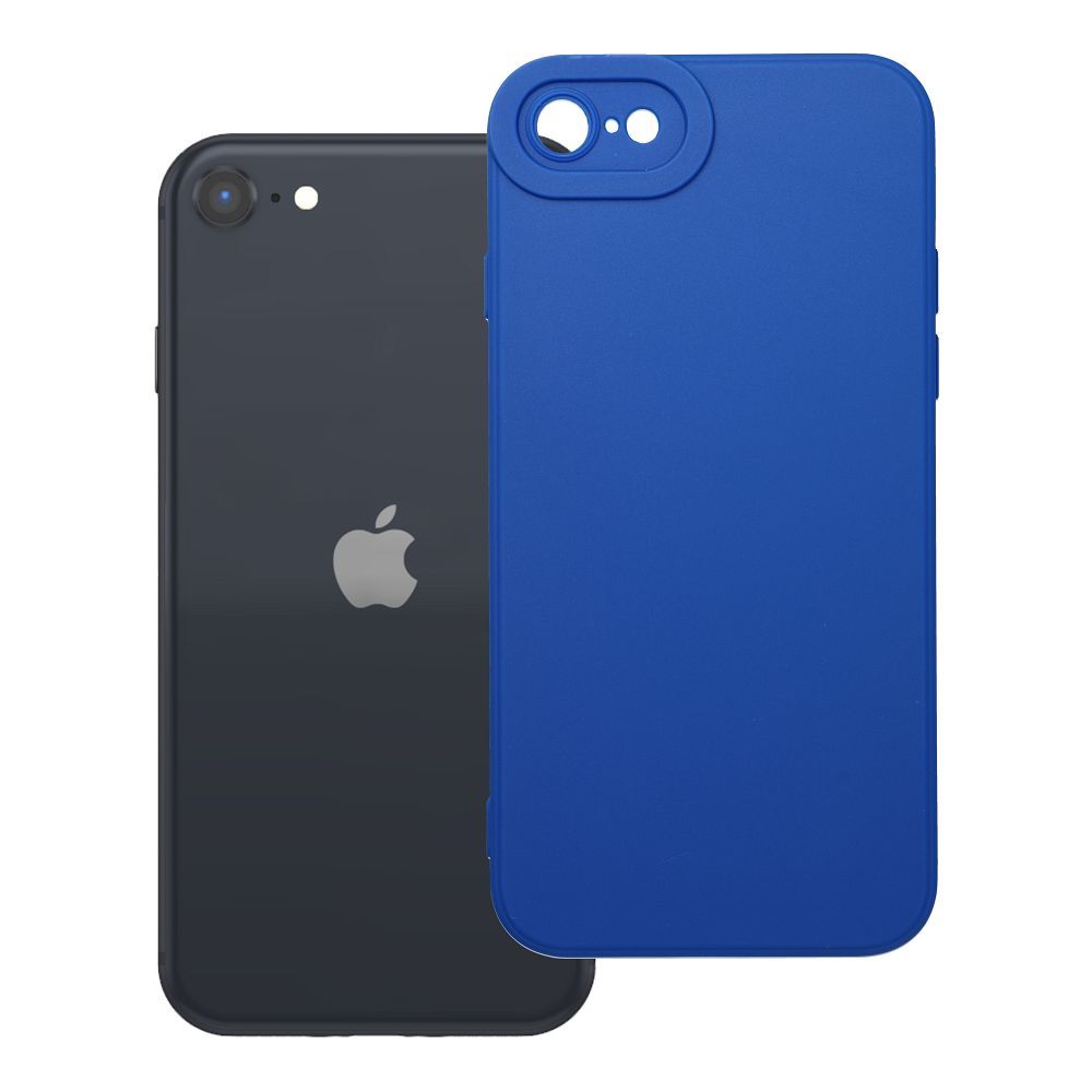 Case for iPhone 7 / 8 / SE 2020 / SE 2022 Matt 2.0 blue