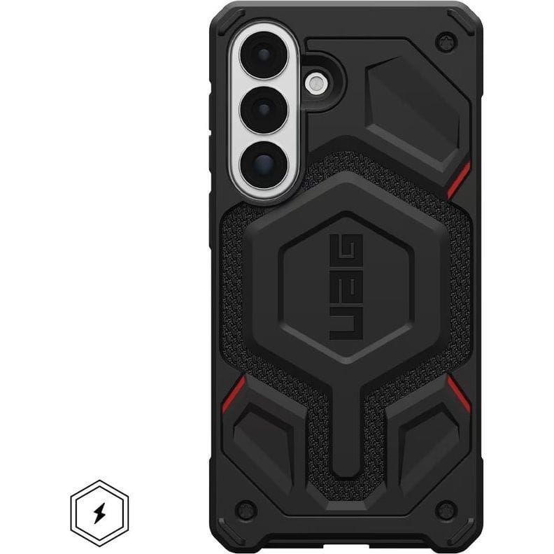 UAG Urban Armor Gear maciņš MONARCH PRO ar iebūvētu magnētu SAMSUNG S26 Plus, Kevlar melns