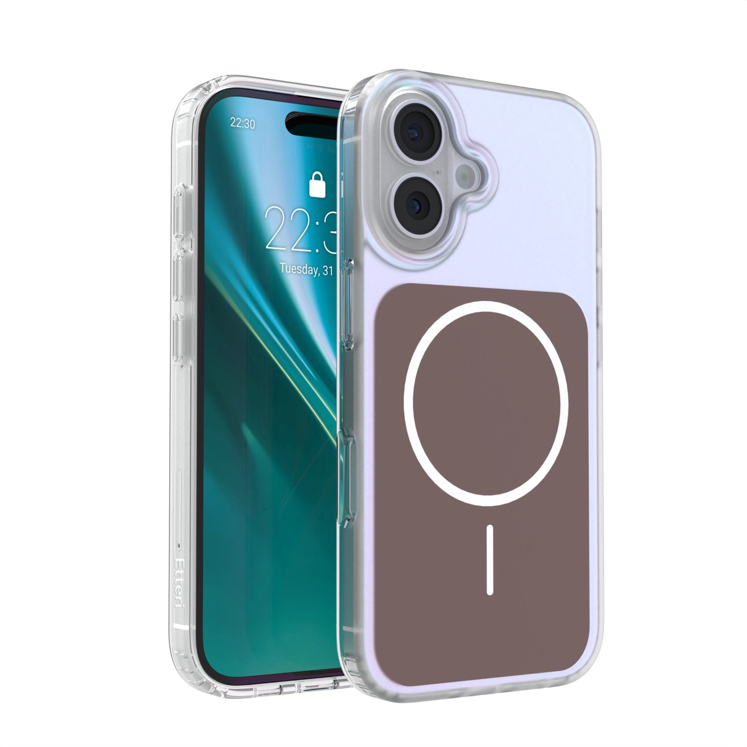 Etteri Hidden Pearl maciņš iPhone 16 6,1" brūns