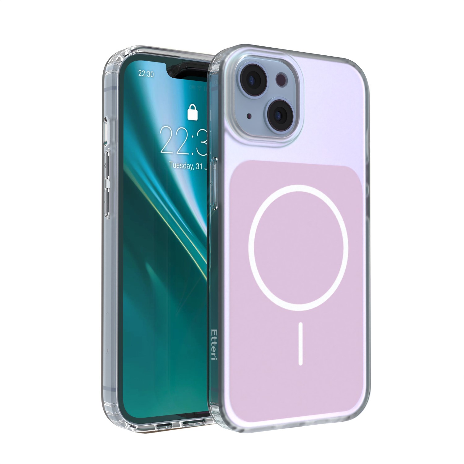 Etteri Hidden Pearl maciņš iPhone 13 6,1" rozā