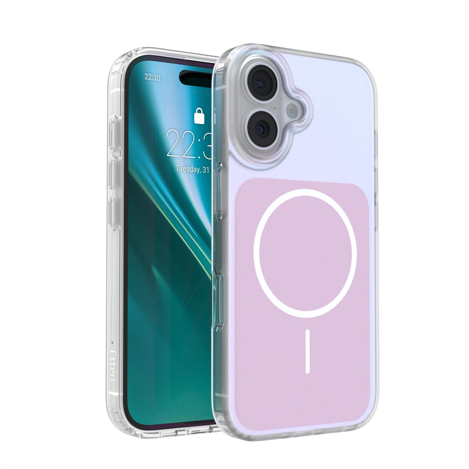 Etteri Hidden Pearl maciņš iPhone 16 6,1" rozā