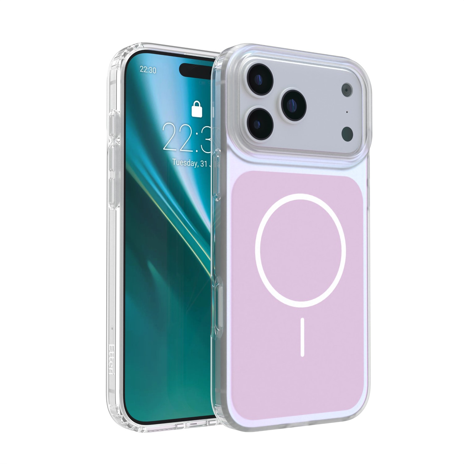 Etteri Hidden Pearl чехол для iPhone 17 Pro Max 6,9" розовый