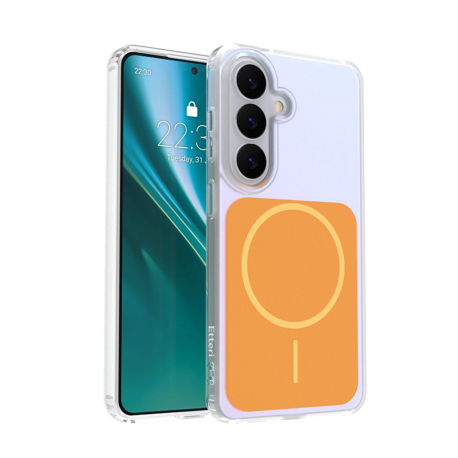 Etteri Hidden Pearl чехол для Samsung Galaxy S26 оранжевый