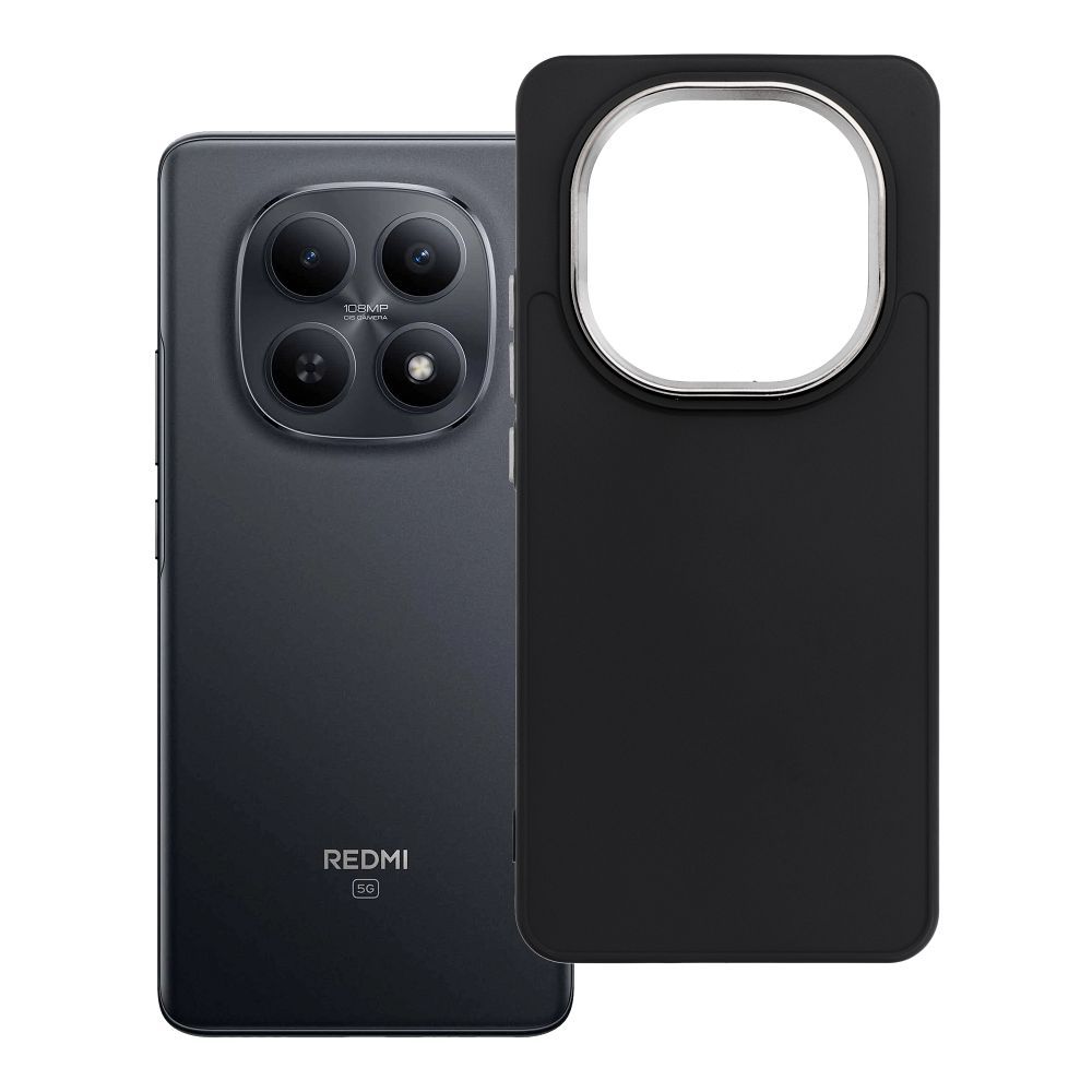 Maciņš priekš Xiaomi Redmi Note 15 4G / 5G Frame melns