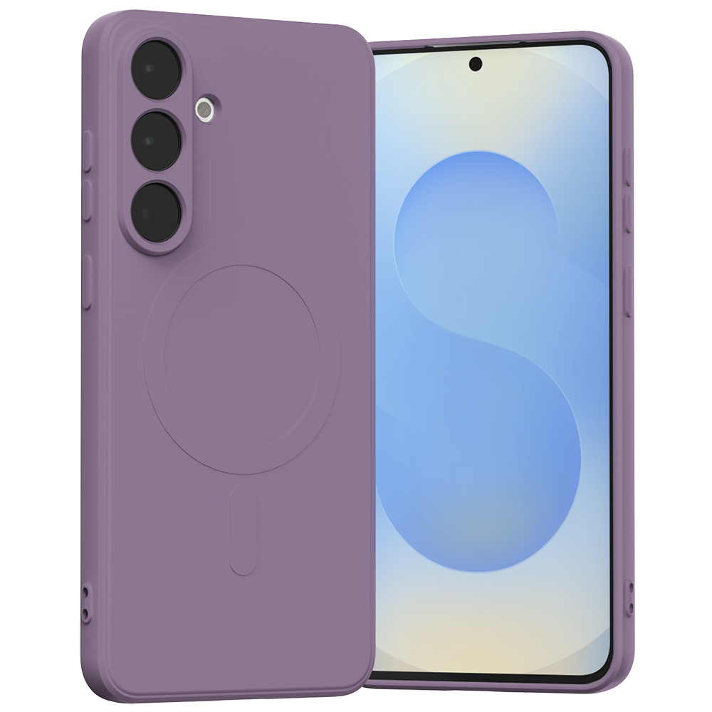Mercury daļēji silikona Magsafe Samsung Galaxy S25 FE ceriņu violets