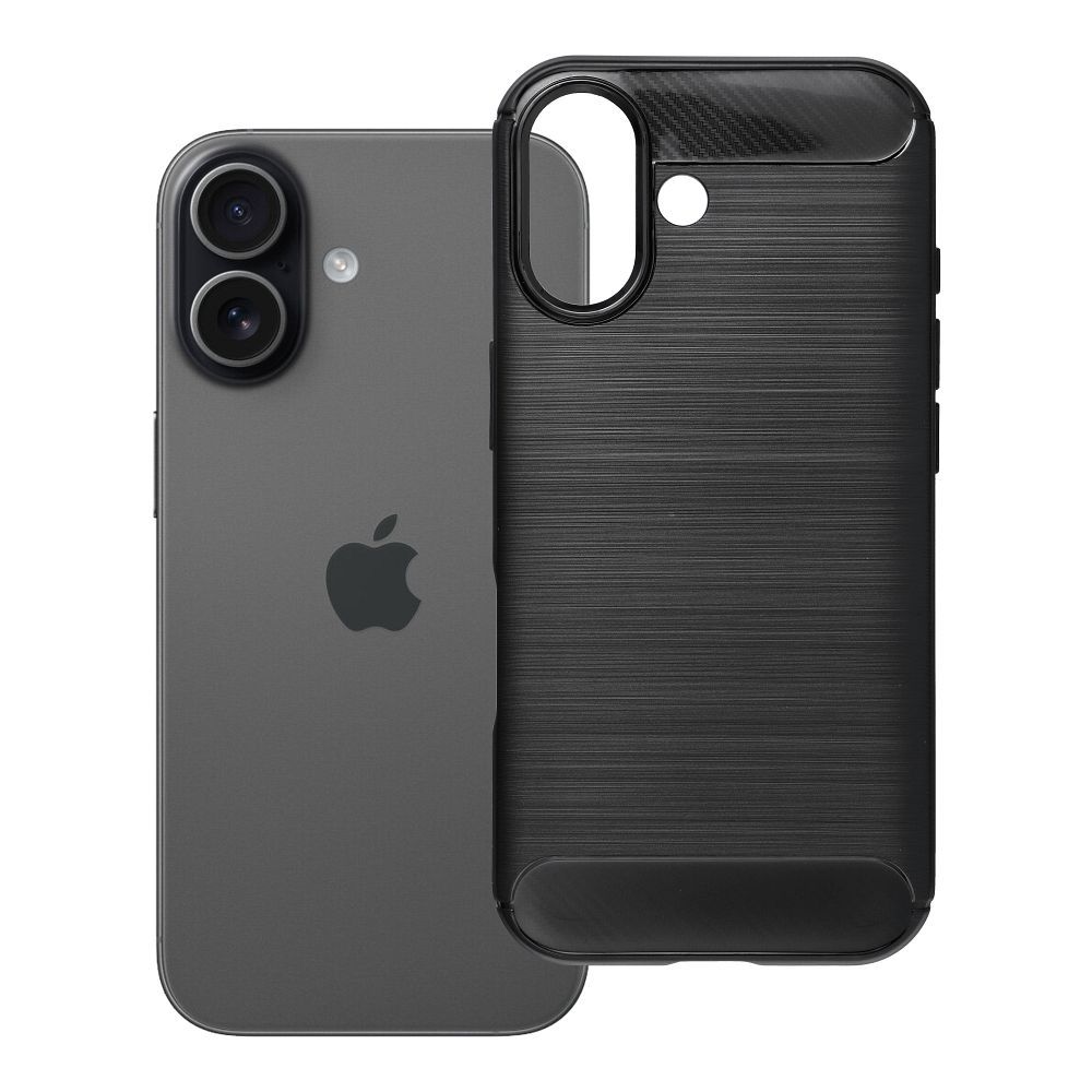 Maciņš iPhone 17 Carbon 2.0 melns