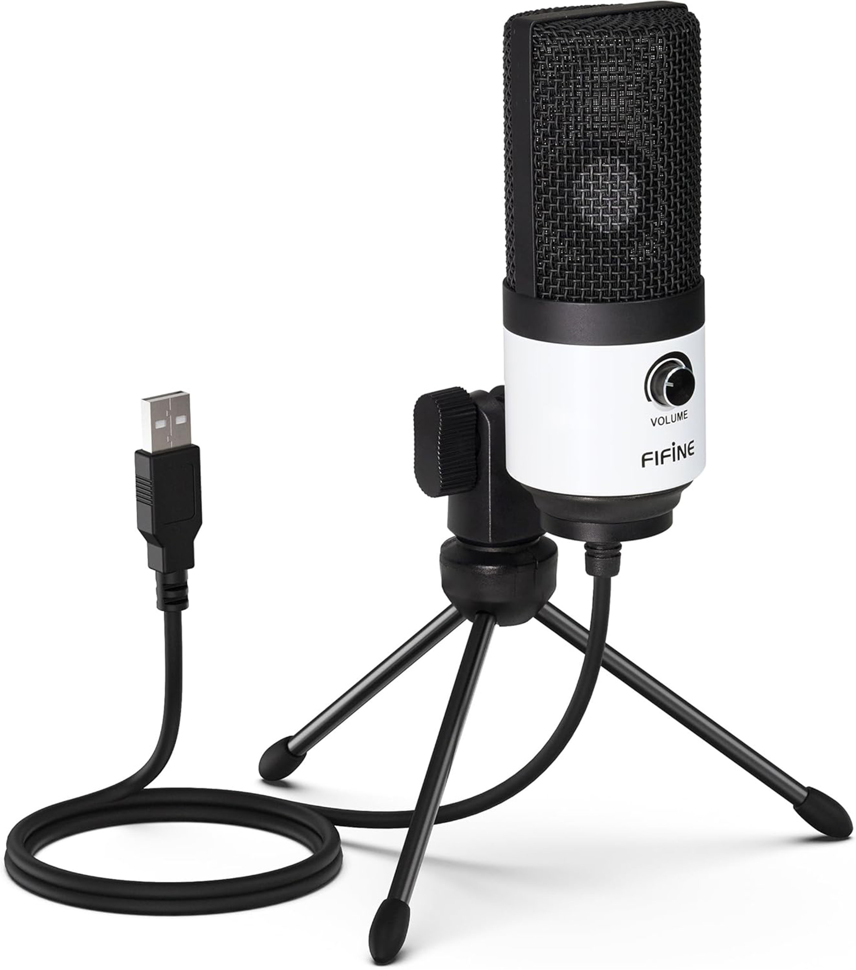 Fifine K669BW studijas mikrofons (balts)