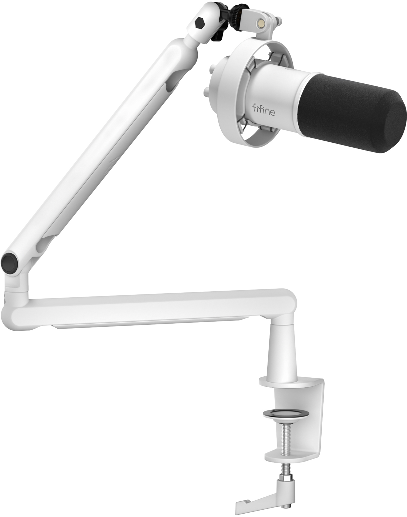 Fifine T688W dinamiskais mikrofons (balts)