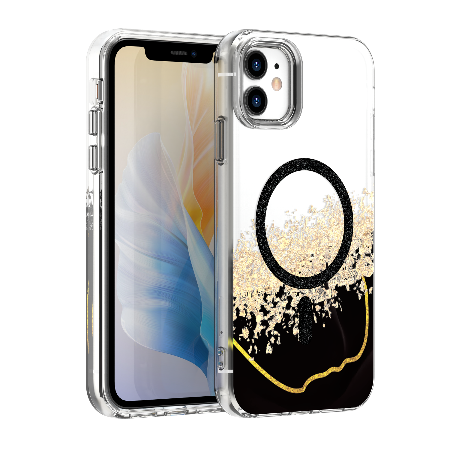 Epoxy Mag maciņš iPhone 11 melns