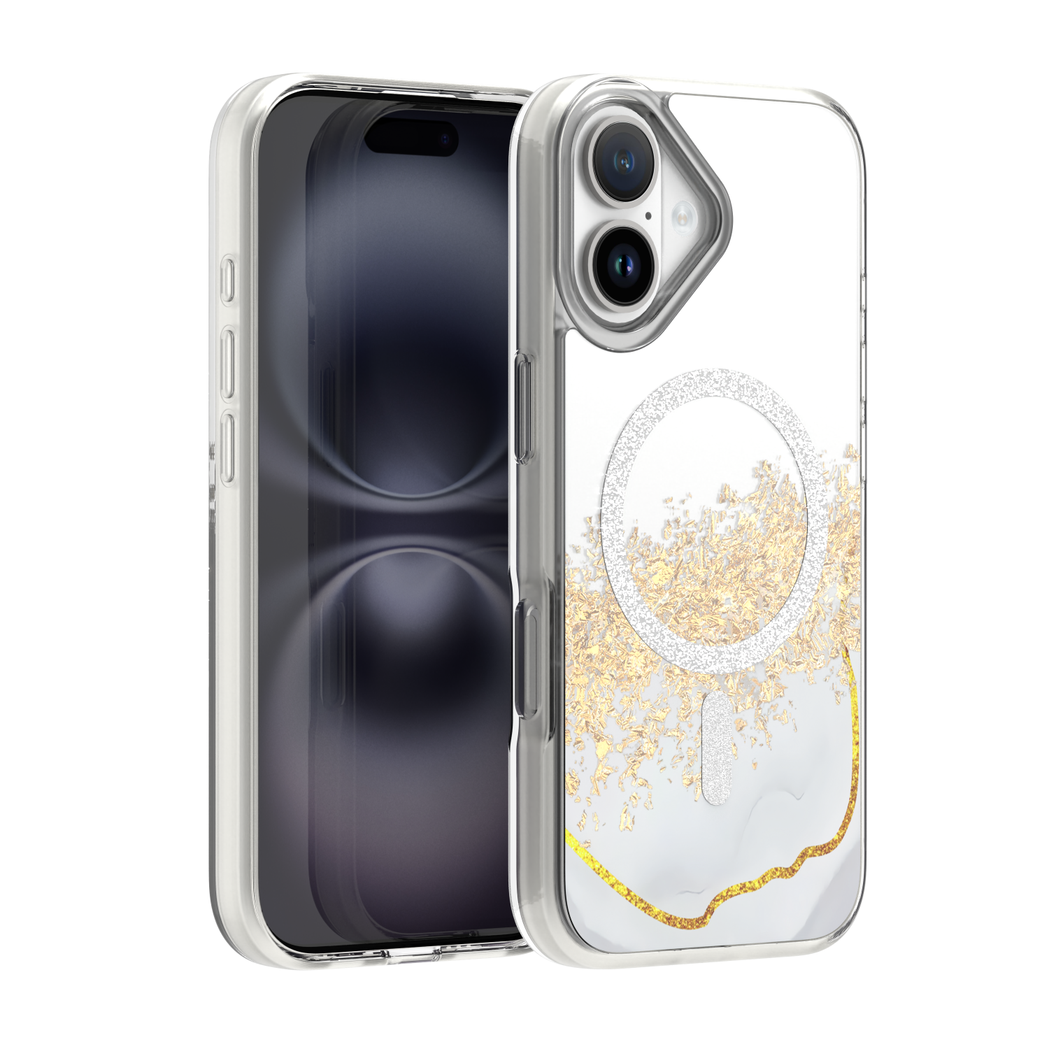 Epoxy Mag maciņš iPhone 17 6,3'' balts