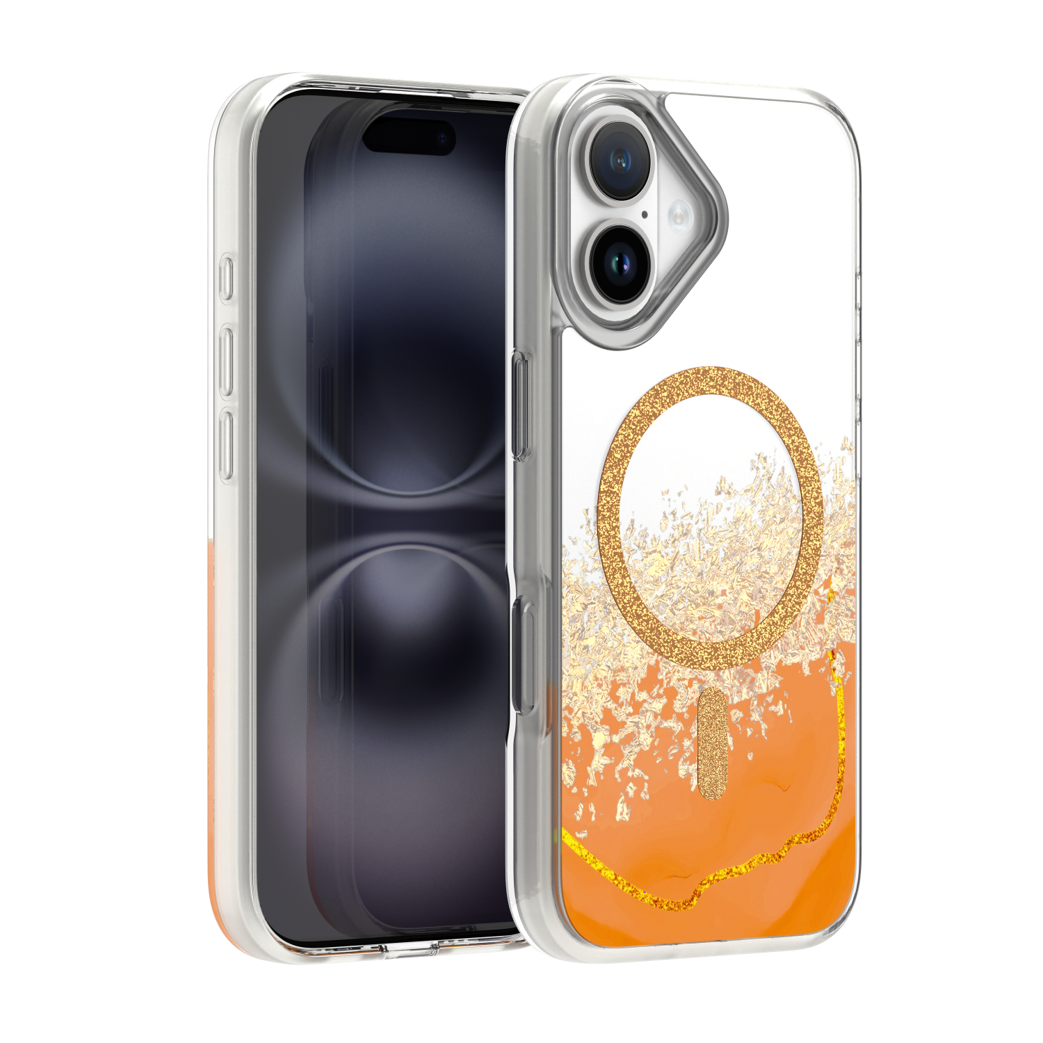 Epoxy Mag maciņš iPhone 17 6,3'' oranžs