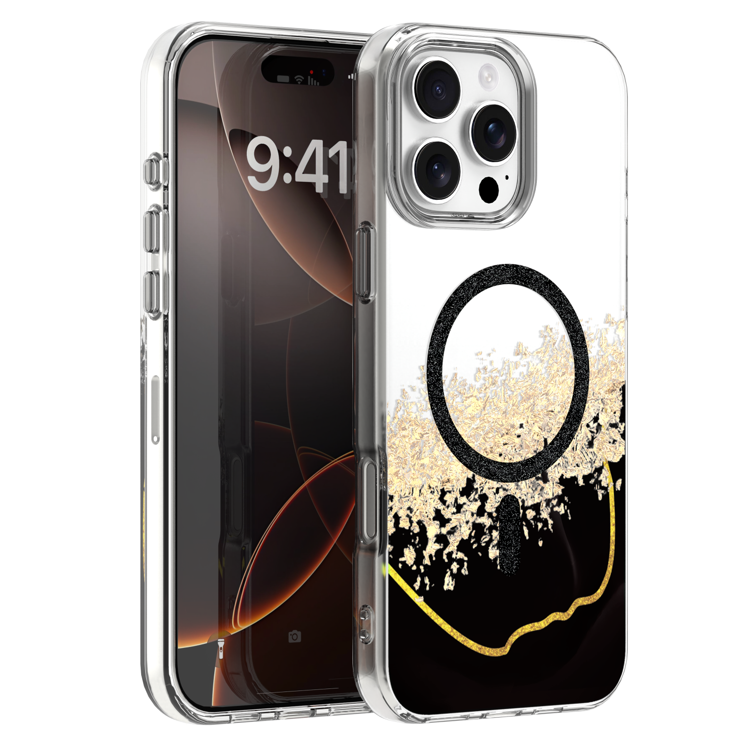 Epoxy Mag maciņš iPhone 16 Pro 6,3" melns