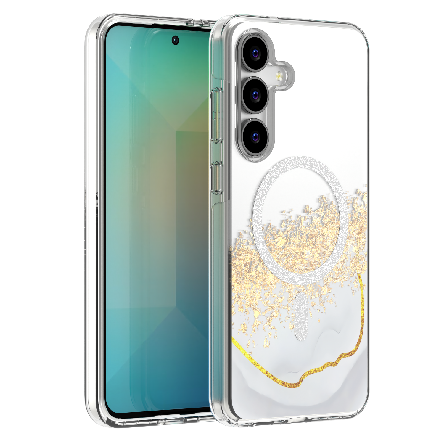 Epoxy Mag maciņš Samsung Galaxy S26 Plus balts