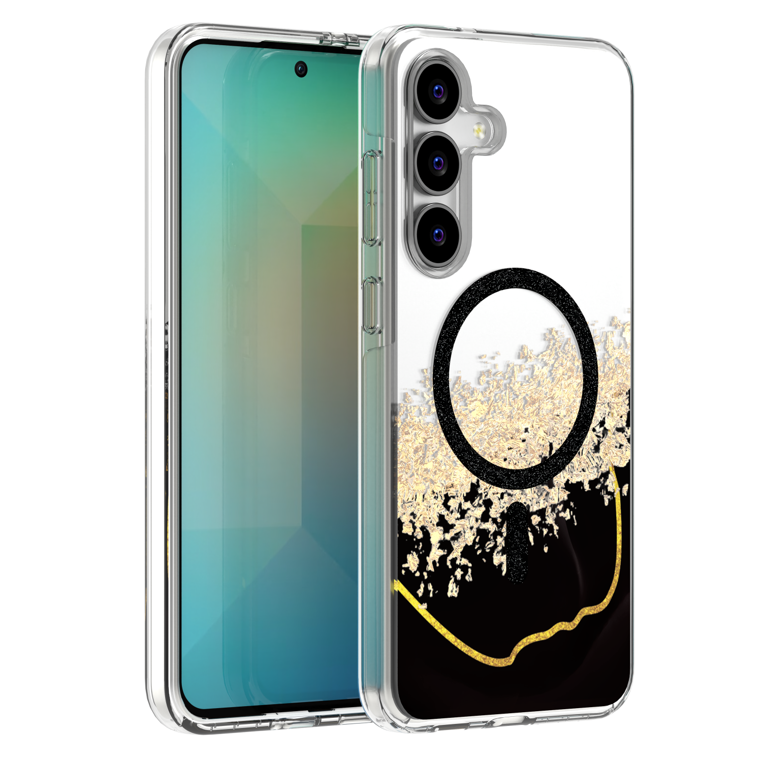 Epoxy Mag maciņš Samsung Galaxy S25 FE melns