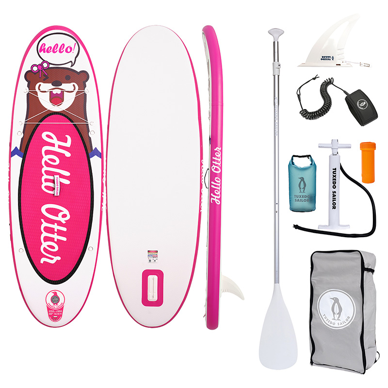 FunWater Tuxedo Sailor bērnu SUP dēlis 2,4m (rozā)