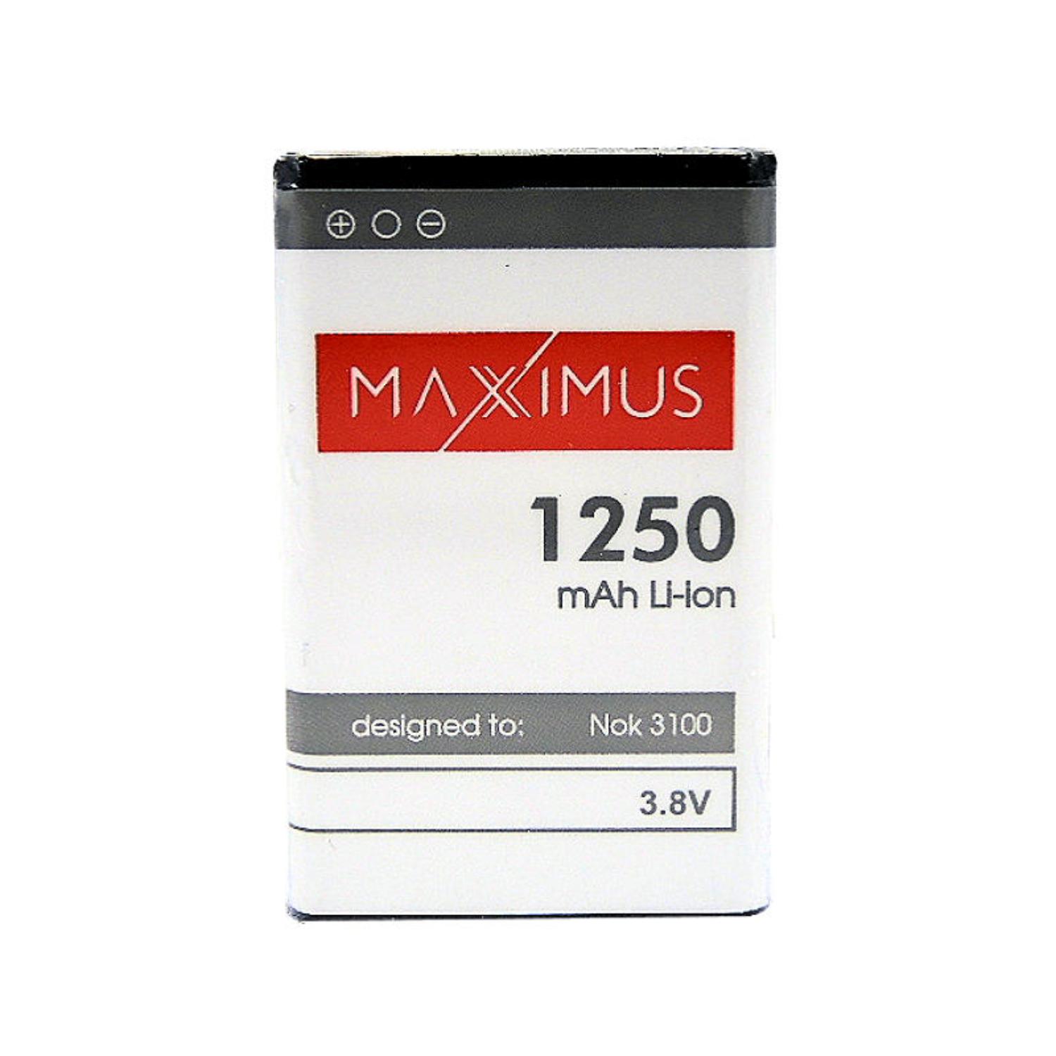 Baterija MAXXIMUS NOK 3100/3650 1250mAh