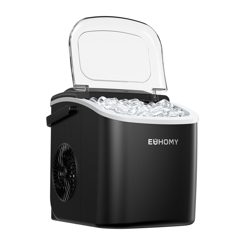 Льдогенератор Euhomy IM001, 1.2 l, 12 kg (чёрный)